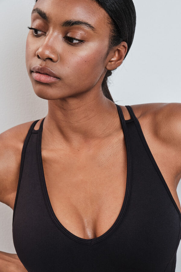 Dash and Stars Brasier deportivo SEAMLESS COMFORT negro negro