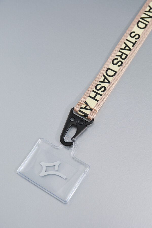 Dash and Stars Cinta para colgar móviles nude