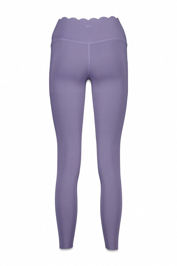 Dash and Stars Pantalón legging largos de compresión morados morado/lila