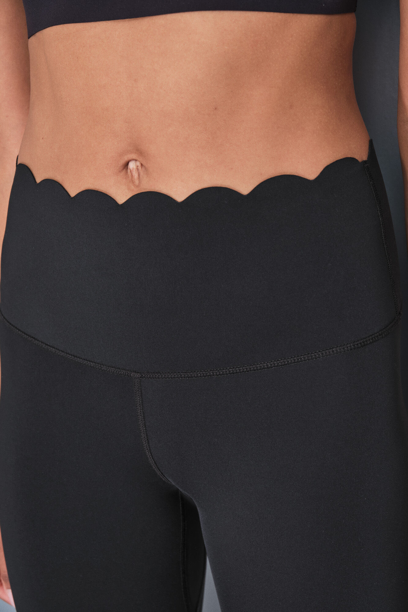 Dash and Stars Pantal&oacute;n legging negros largos COMPRESIVOS