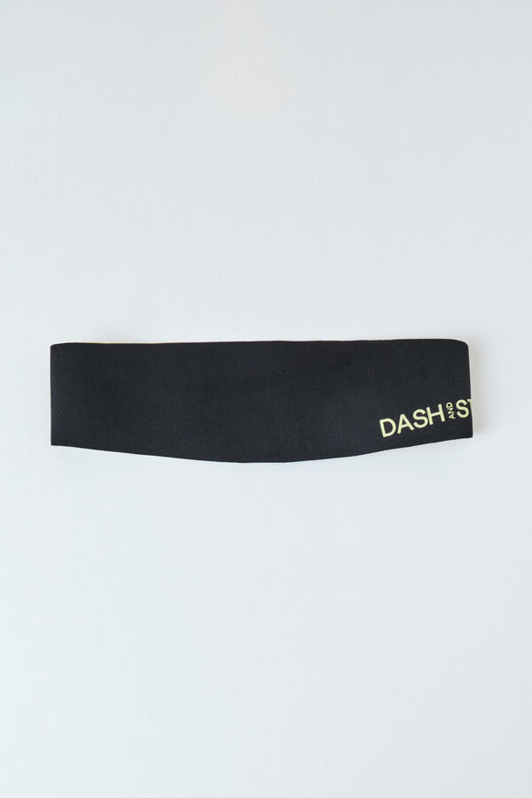 Dash and Stars Diadema deportiva amarilla negro
