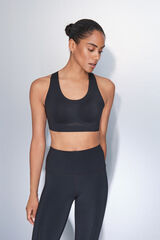 Dash and Stars Brasier deportivo negro COMPRESSIVE negro