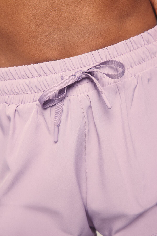 Dash and Stars Short ultra ligero malla lila morado/lila