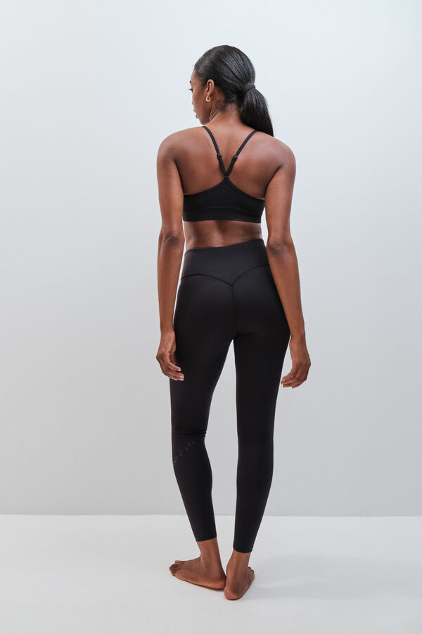 Dash and Stars Leggings largos 4D STRETCH negro negro