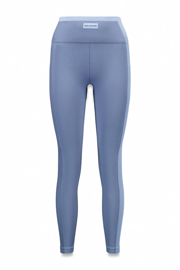 Dash and Stars Pantalón legging largos azules SEAMLESS COMFORT azul