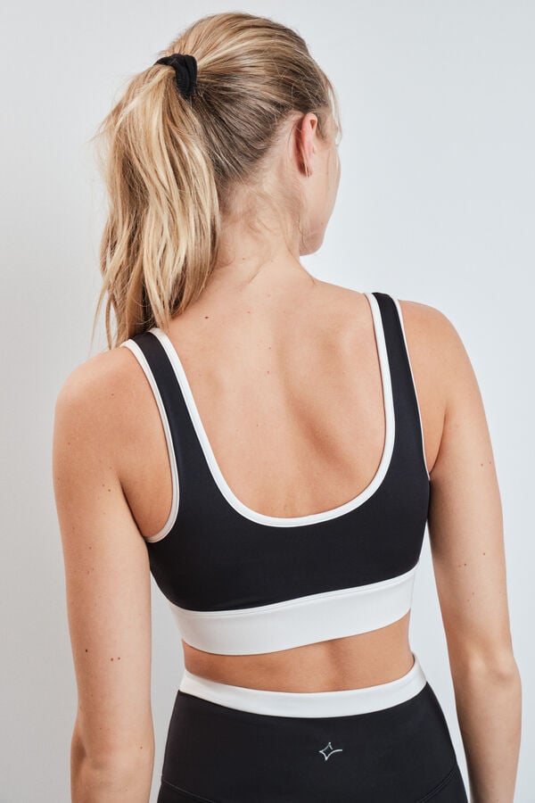 Dash and Stars Brasier deportivo 4D STRECTH negro negro