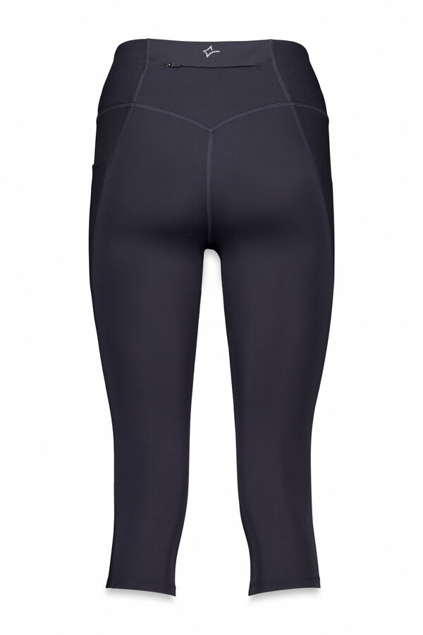 Dash and Stars Pantalón legging elásticos 4D de piratas negros negro