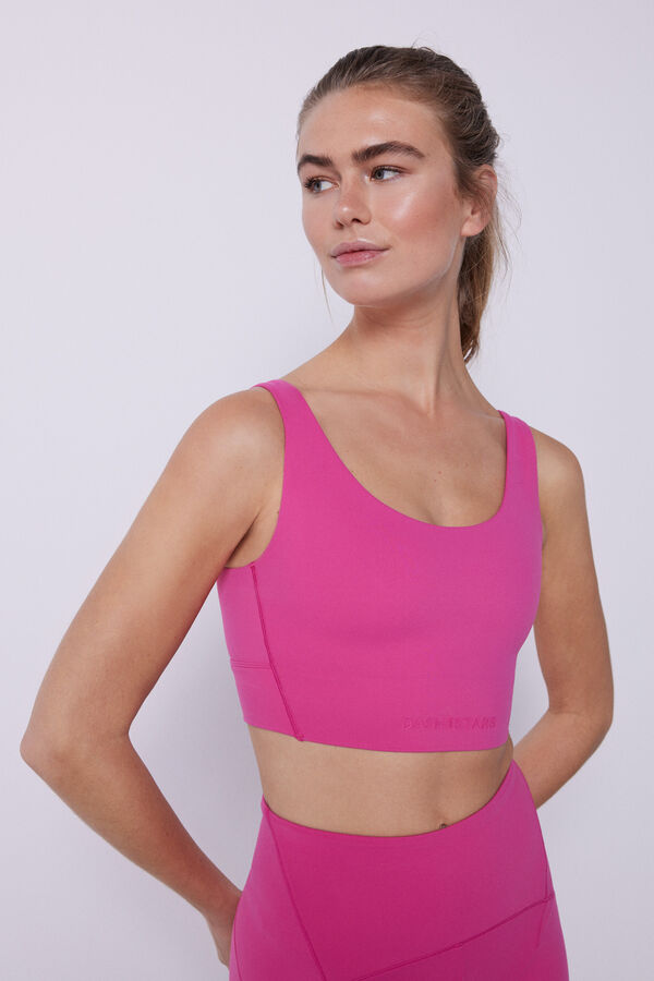 Dash and Stars Brasier deportivo SOFT MOVE rosa rosa