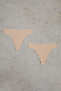Dash and Stars Pack 2 tangas nude café