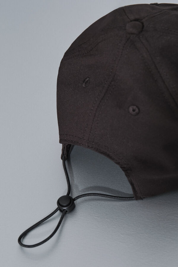 Dash and Stars Gorra técnica ajustable con logo negro negro