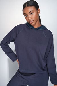 Dash and Stars Sudadera azul oscuro de soft touch