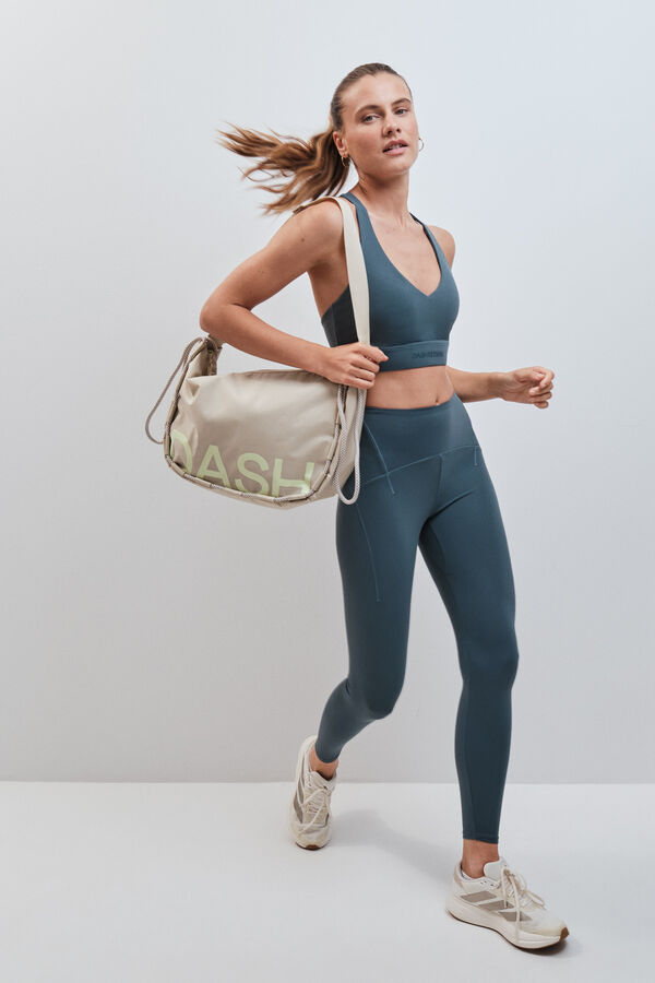 Dash and Stars Legging largo SOFT MOVE verde verde