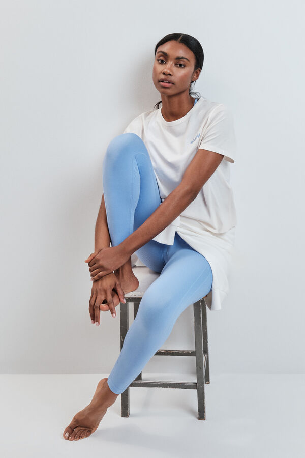 Dash and Stars Playera manga corta extra suave blanca blanco