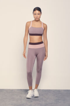 Dash and Stars Sujetador deportivo 4D STRETCH block rosa rosa