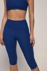 Dash and Stars Leggings 4D STRECH largo 3/4 estampado azul azul