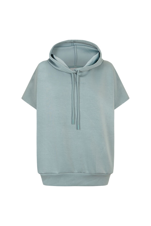 Dash and Stars Sudadera con capucha sin mangas verde verde