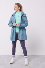 Dash and Stars Trench water-repellent verde verde