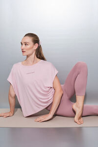 Dash and Stars Playera rosa de tejido extra suave