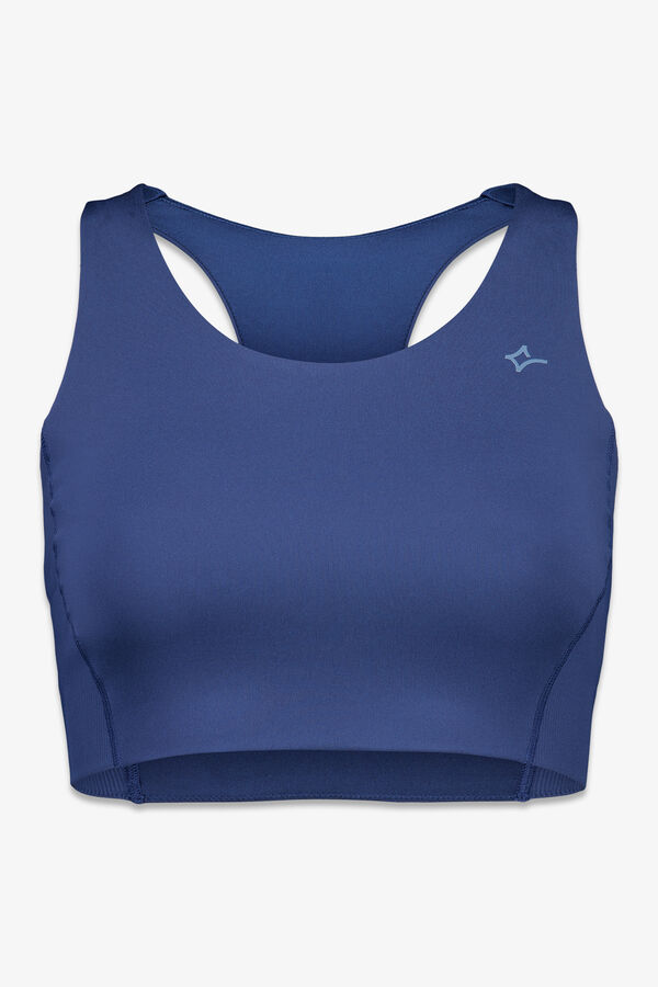 Dash and Stars Brasier deportivo azul elástico 4D azul