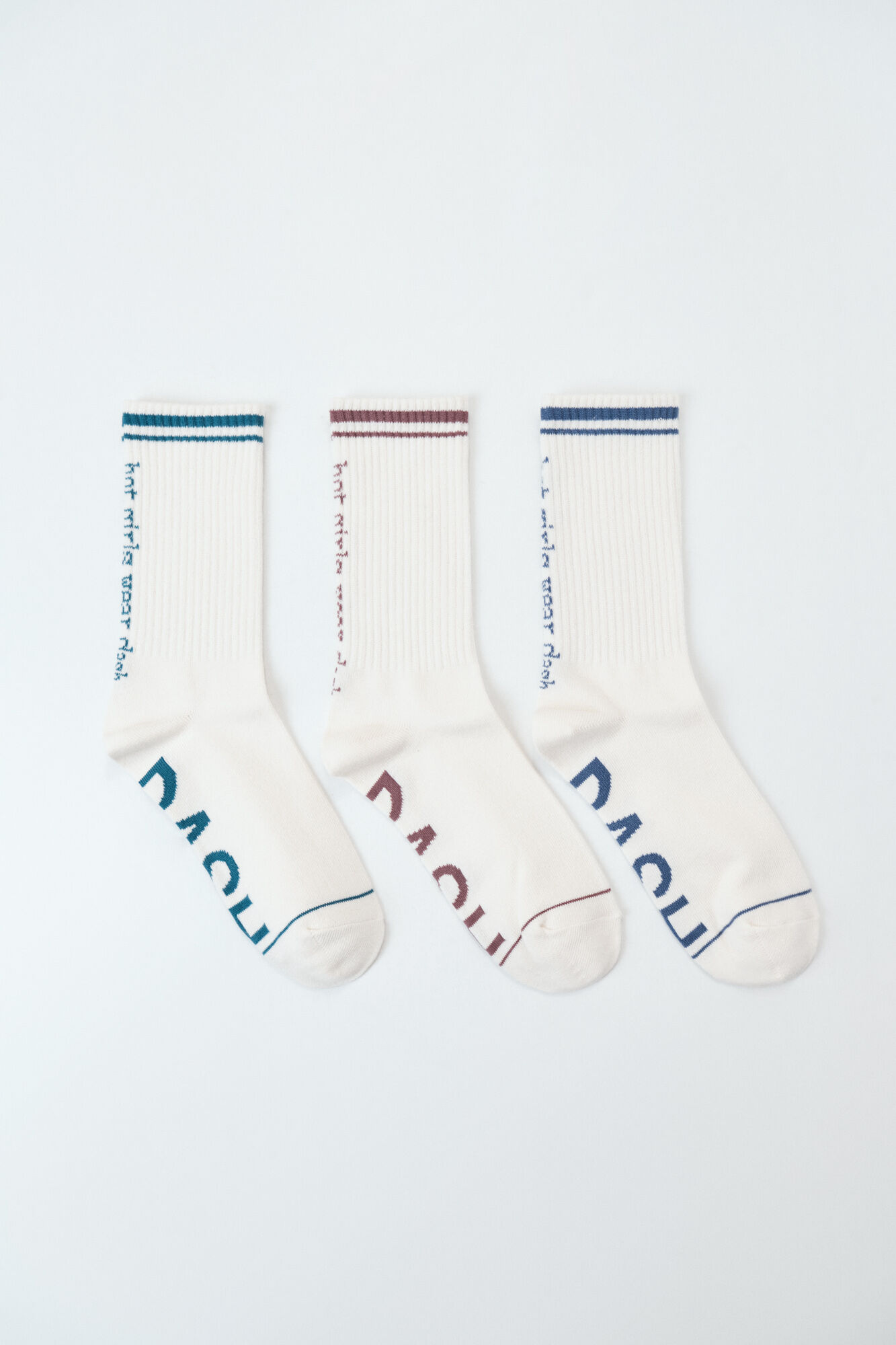 Dash and Stars Pack 3 calcetines medios de algod&oacute;n