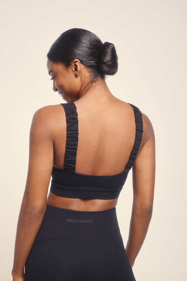 Dash and Stars Sujetador deportivo SOFT MOVE negro negro