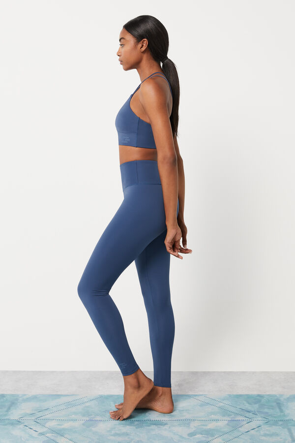 Dash and Stars Leggings azul Collagen Feel azul
