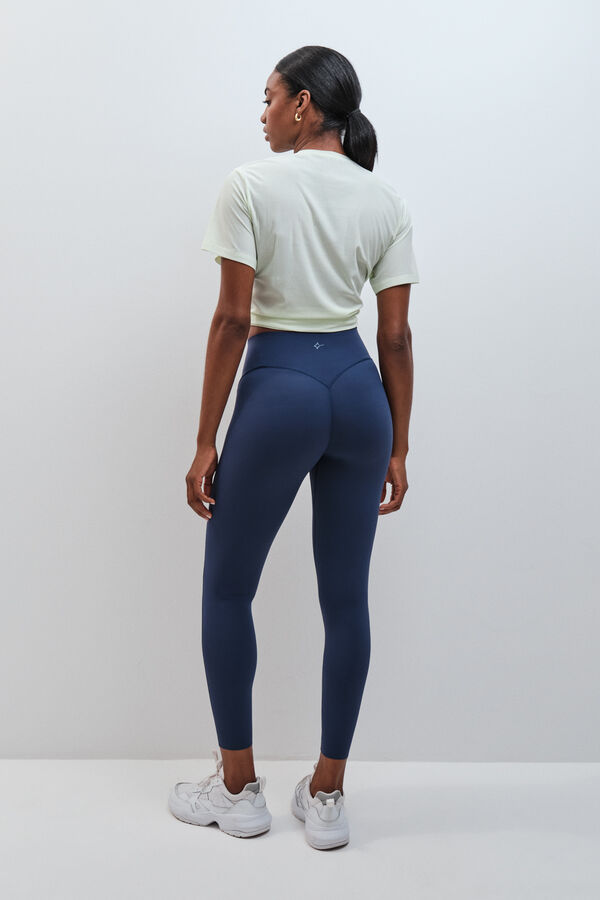 Dash and Stars Legging compresivo largo azul azul