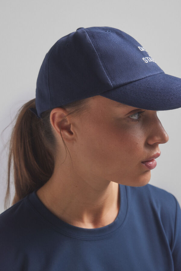 Dash and Stars Gorra azul logo bordado. Special collab @ffitcoco azul