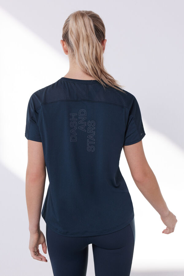 Dash and Stars Camiseta técnica transpirable azul azul