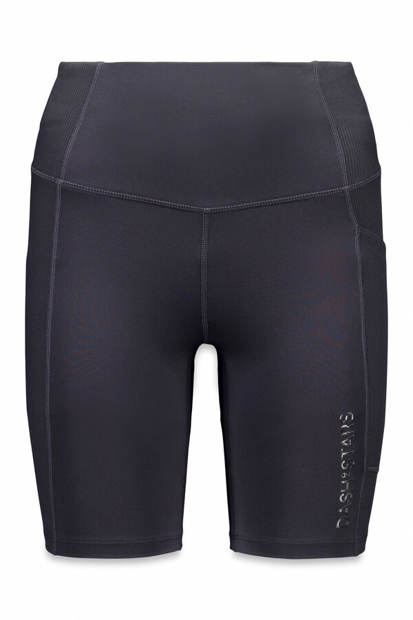 Dash and Stars Pantalón legging de ciclismo negras 4D STRETCH negro