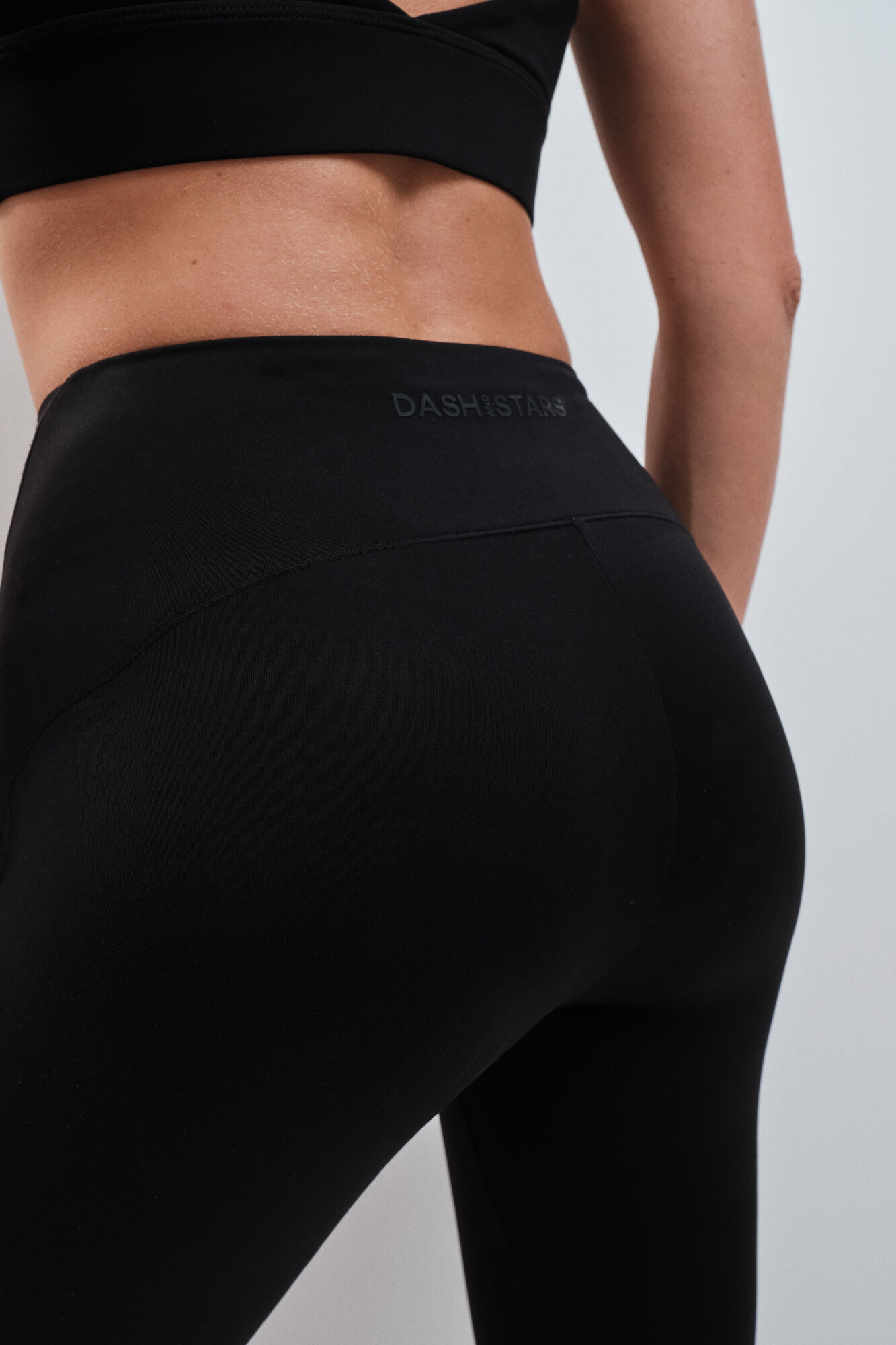 Dash and Stars Legging largo SOFT MOVE negro