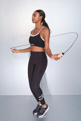 Dash and Stars Pantalón legging negros largos negro