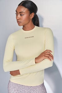 Dash and Stars Playera amarilla de manga larga