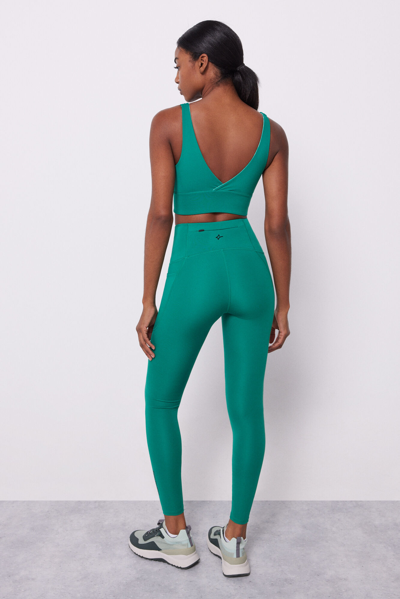 Leggings verdes 4D Stretch Mallas deportivas de Dash and Stars WomenSecret MX