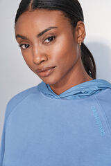 Dash and Stars Sudadera azul de soft touch azul