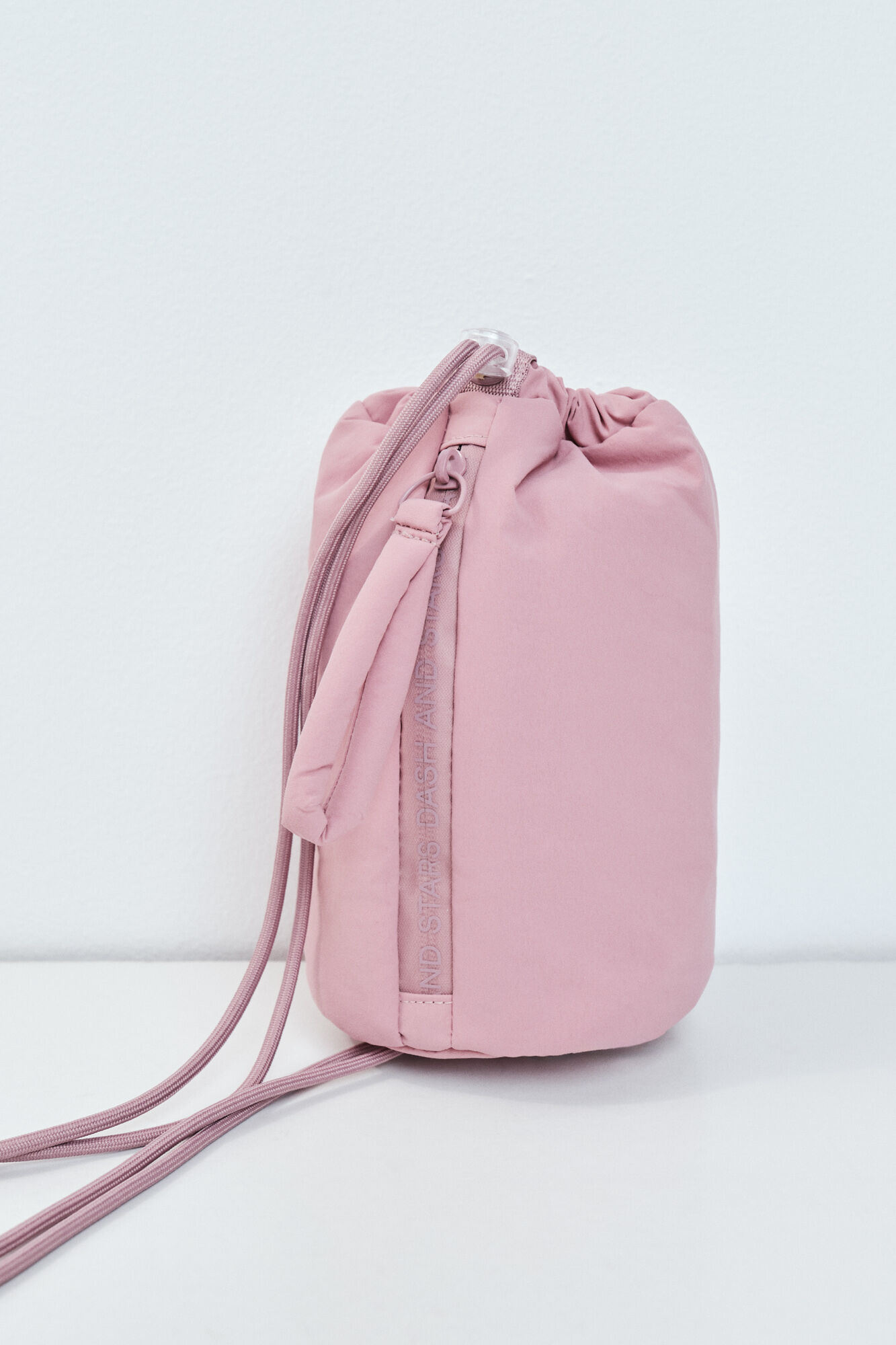 Dash and Stars Bolsa deportiva de nylon rosa