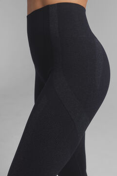 Dash and Stars Leggings negros Seamless Fit negro
