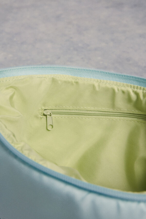 Dash and Stars Mini bolso acolchado azul azul
