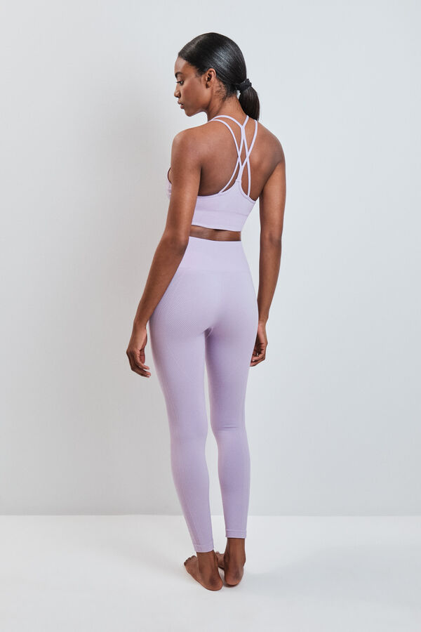 Dash and Stars Legging largo SEAMLESS COMFORT lila morado/lila