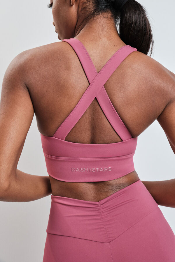 Dash and Stars Brasier deportivo SOFT MOVE rosa rosa