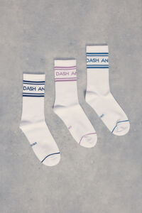 Dash and Stars Pack 3 calcetines técnicos estampado