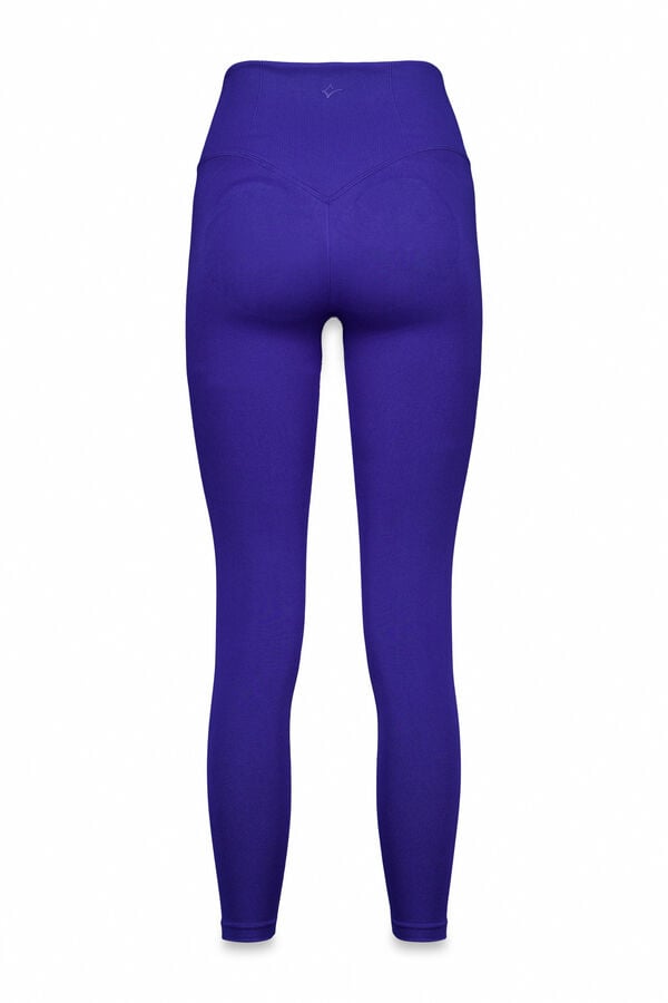 Dash and Stars Pantalón legging push up azules de ajuste sin costuras azul