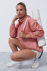 Dash and Stars Chamarra técnica water repellent rojo