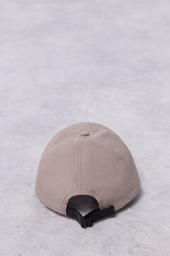 Dash and Stars Gorra técnica ultraligera marrón nude