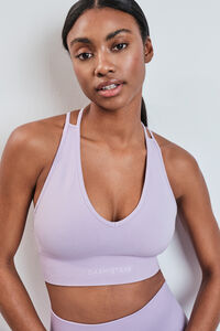 Dash and Stars Brasier deportivo SEAMLESS COMFORT lila