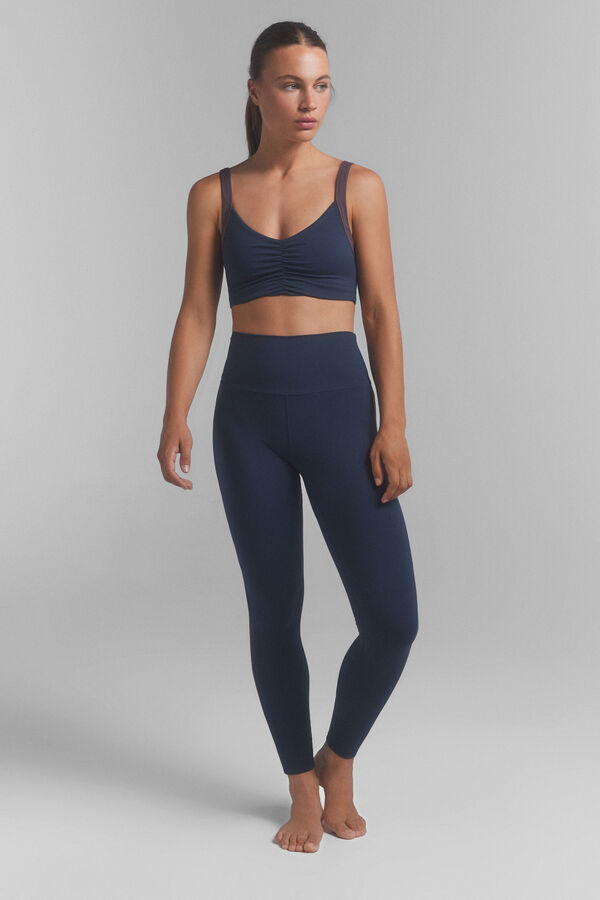Dash and Stars Brasier deportivo SOFT MOVE azul. Special collab @ffitcoco azul