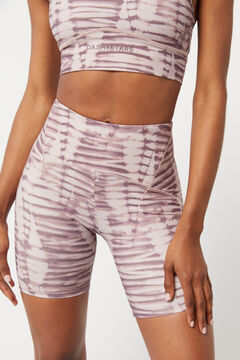 Dash and Stars Mallas ciclista tie dye Soft Move estampado