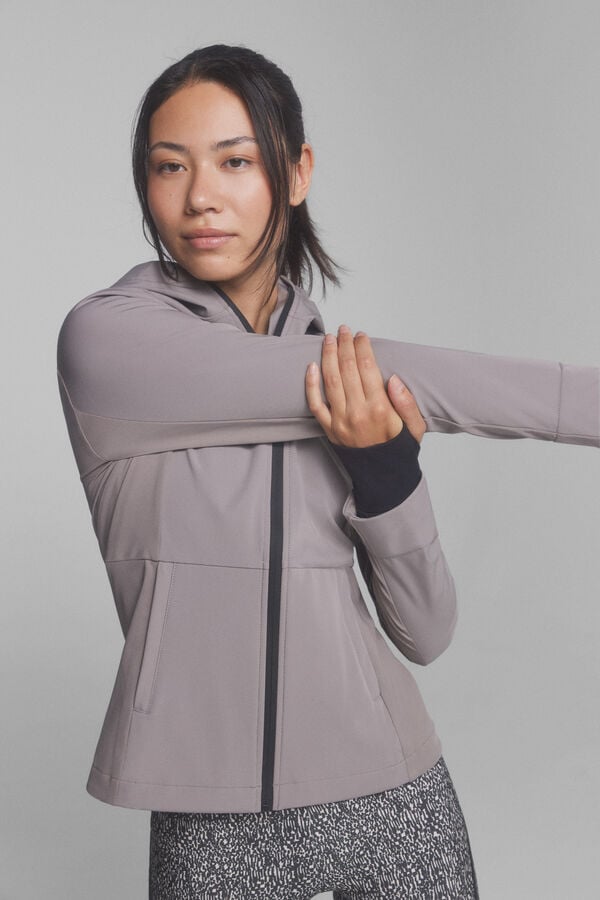 Dash and Stars Chaqueta técnica water-repellent café café