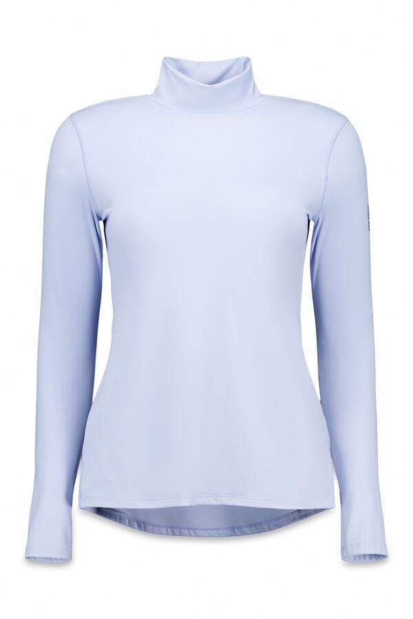 Dash and Stars Playera de manga larga azul beb&eacute; azul