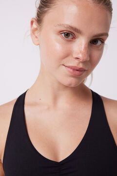 Dash and Stars Sujetador deportivo negro Soft Move negro